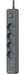 EAN 5907512868966 - Tracer TRALIS47027 base múltiple 1,5 m 4 salidas AC Interior Gris imagen 2