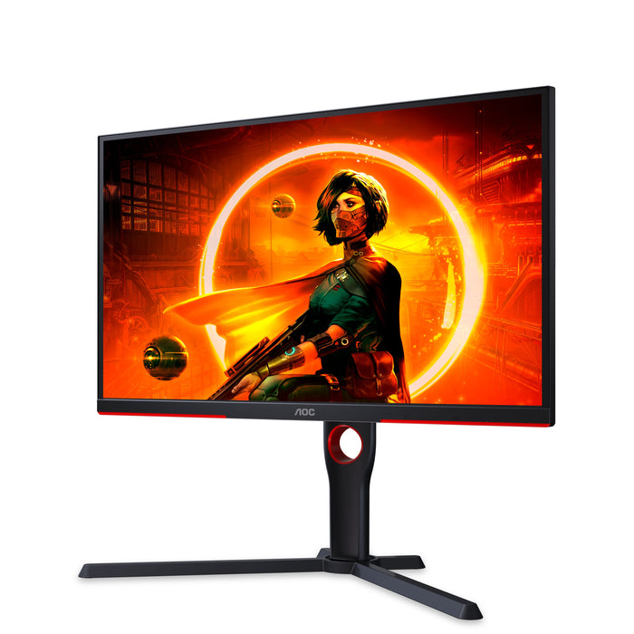 EAN 4038986140911 - AOC G3 25G3ZM/BK pantalla para PC 62,2 cm (24.5") 1920 x 1080 Pixeles Full HD Negro, Rojo imagen 4