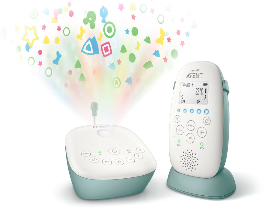 EAN 8710103849254 - Philips AVENT SCD731/26 video-monitor para bebés 330 m Verde, Blanco imagen 1