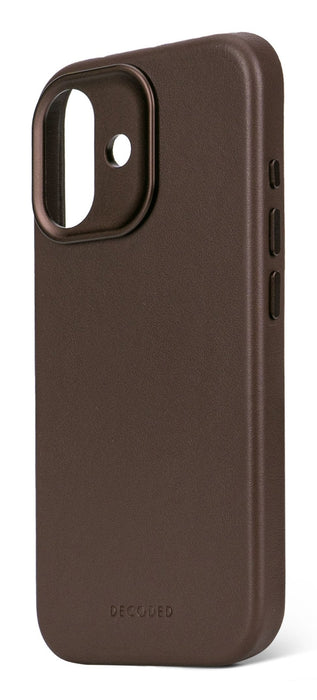 Decoded Leather Backcover Iphone 17 Chocolate Brown