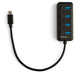 EAN 0065030874335 - StarTech.com HB30C4AIB hub de interfaz USB 3.2 Gen 1 (3.1 Gen 1) Type-C 5000 Mbit/s Negro imagen 4
