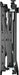 EAN 7296546000007 - Vision VFM-VW6X4/2 soporte para pantalla de señalización 2,18 m (86") Negro imagen 5