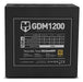 EAN 8436587976087 - NOX Hummer GDM 1200W GOLD unidad de fuente de alimentación 20+4 pin ATX ATX Negro imagen 6