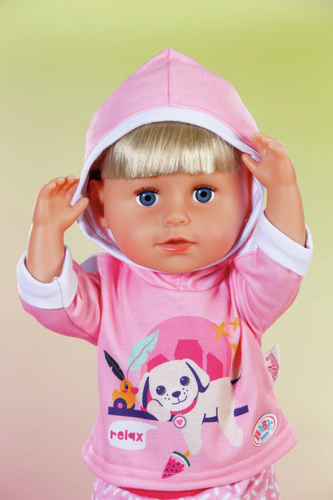 EAN 4001167837313 - BABY born Jogging Suit Pink 43cm Juego de ropita para muñeca imagen 7