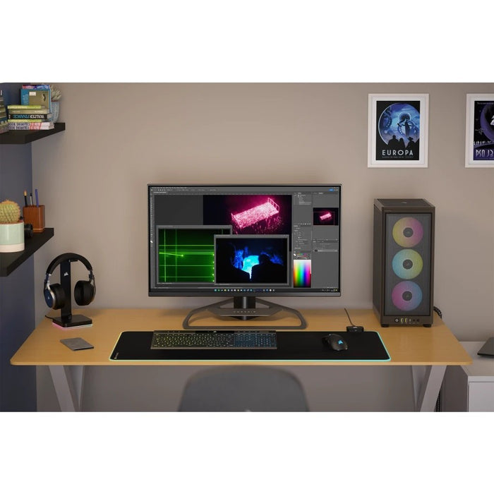 Caja Mini Itx Icue 2000d Rgb Airflow Black Corsair