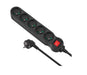 EAN 5902211108122 - Maclean MCE185 base múltiple 5 m 5 salidas AC Interior Negro imagen 1