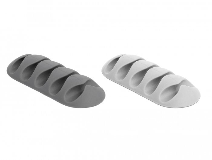 EAN 4043619182985 - DeLOCK 18298 organizador de cables Escritorio/pared Soporte para cables Gris, Blanco 6 pieza(s) imagen 1