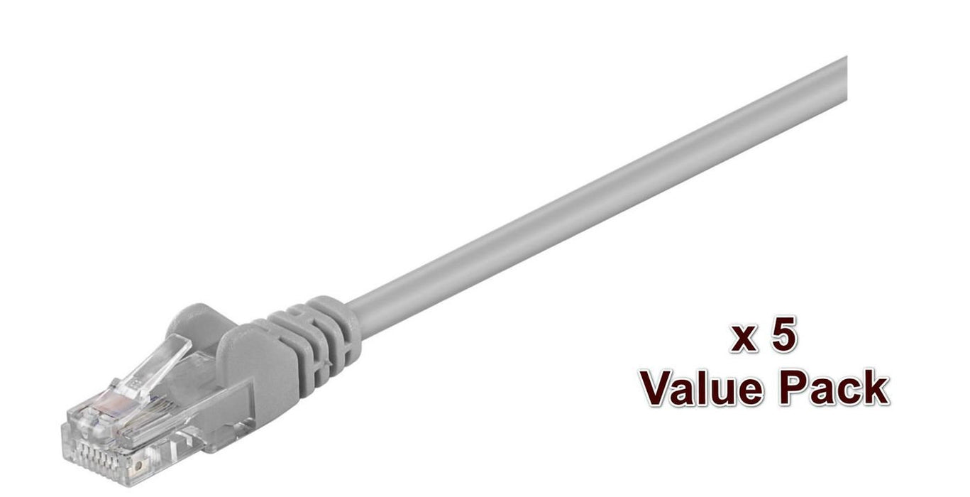 EAN 5704327713760 - Microconnect V-UTP515VP cable de red Gris 15 m Cat5e U/UTP (UTP) imagen 1