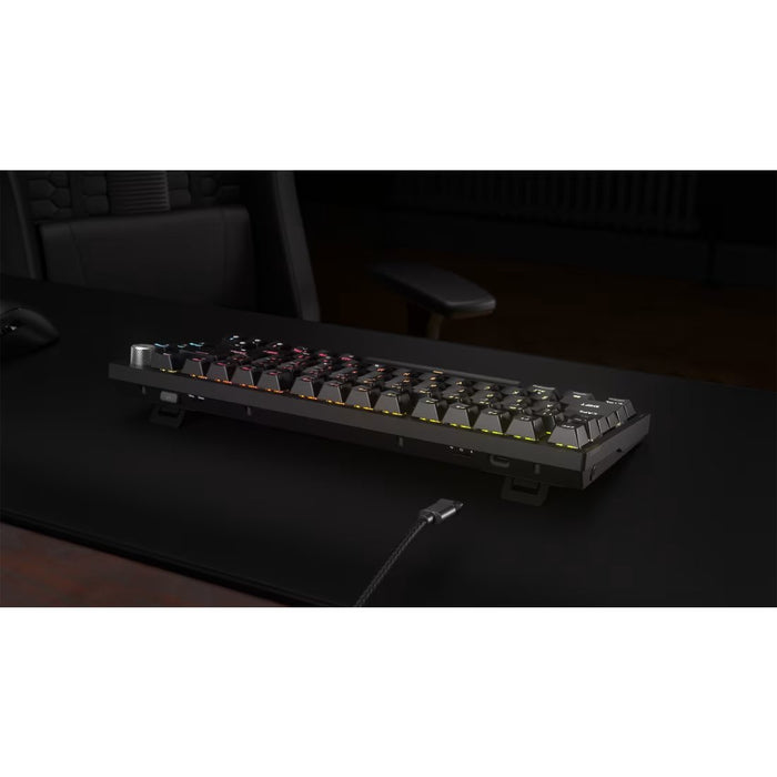 EAN 0840440484530 - Corsair K65 PLUS teclado Juego USB + RF Wireless + Bluetooth QWERTY Inglés de EE. UU. Negro imagen 3