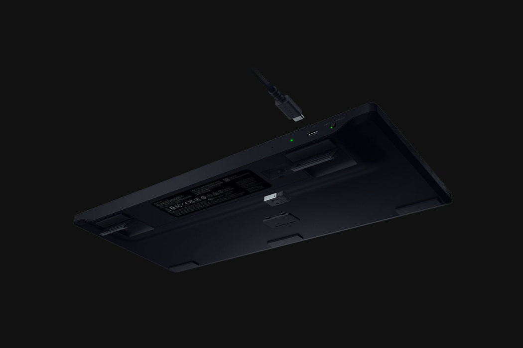 Razer Blackwidow V4 Low-Profile Tenkeyless Hyperspeed Amarillo Switch Keyboard - Us Layout