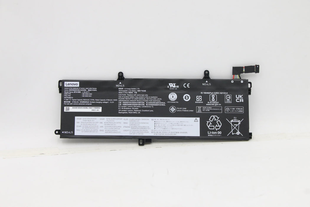 EAN 5704174656890 - Lenovo 5B10W51831 refacción para laptop Batería imagen 1