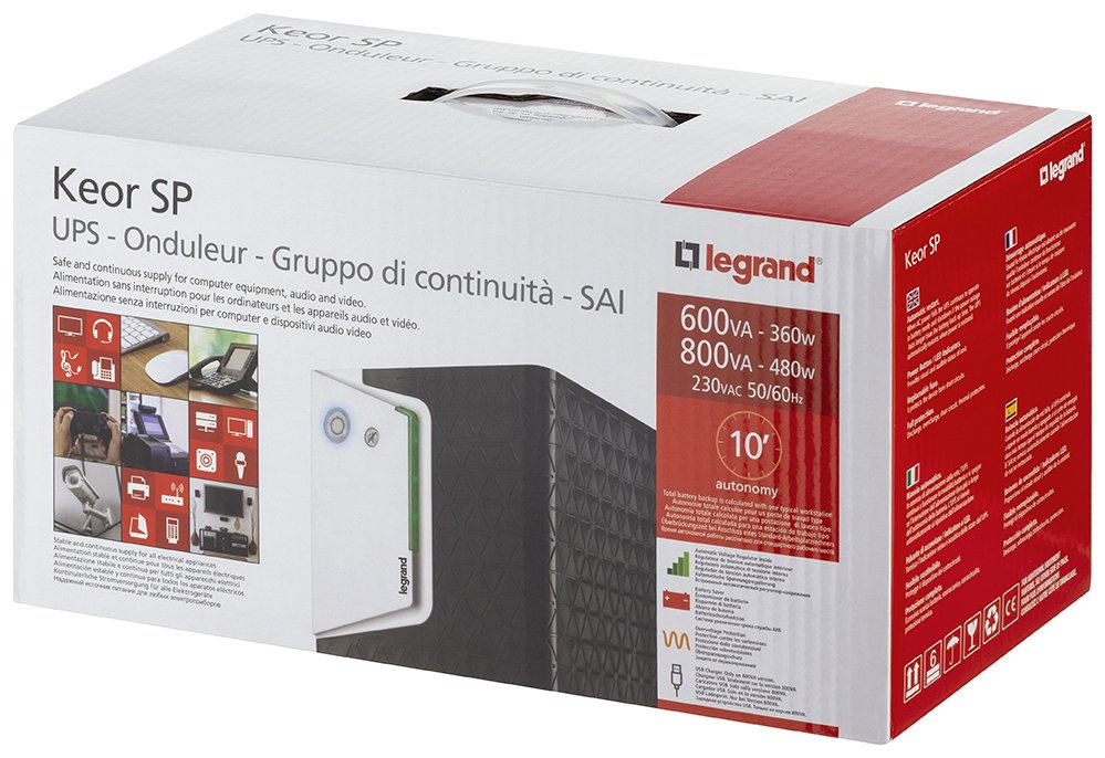Legrand 310185 Ups Keor Sp 800 Fr