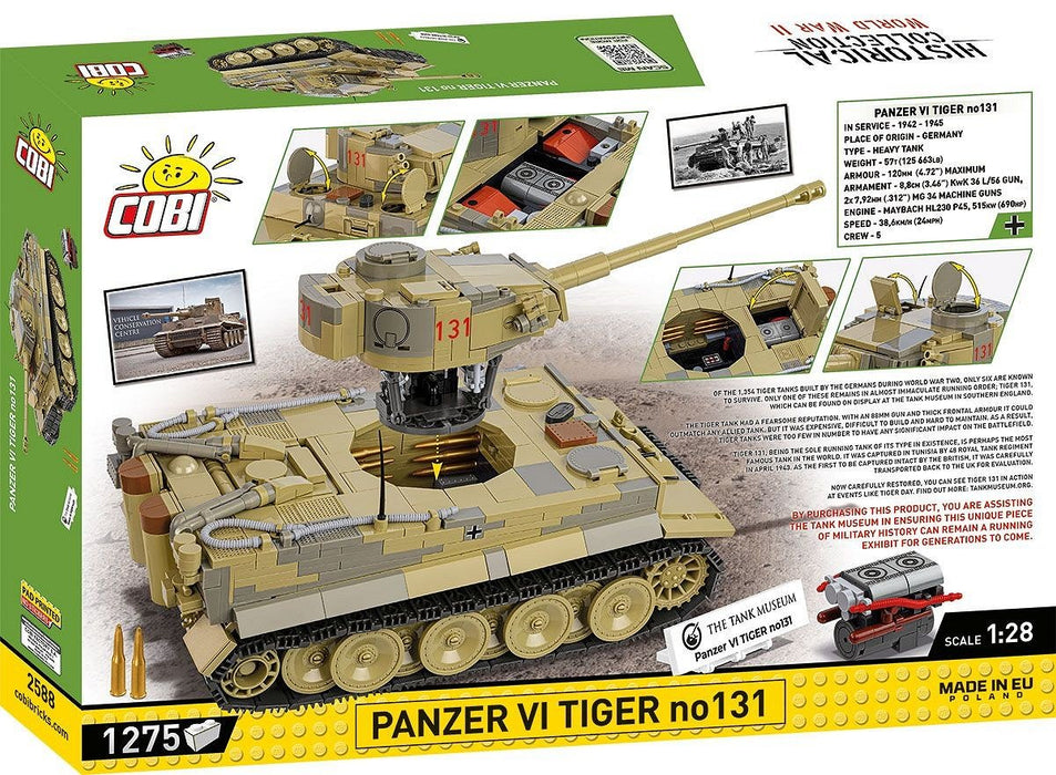 EAN 5902251025885 - COBI Panzer VI Tiger no131 imagen 12