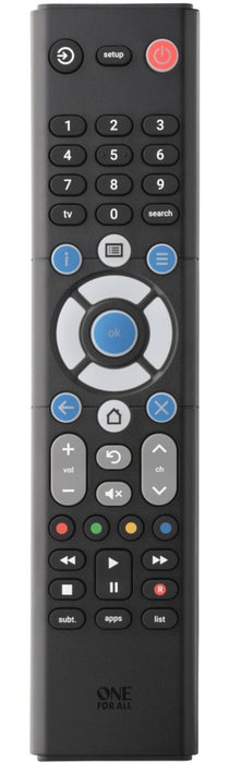 EAN 8716184076169 - One For All TV Replacement Remotes URC1211 mando a distancia IR inalámbrico Botones imagen 1