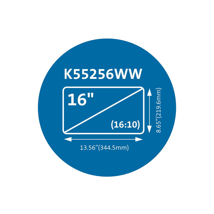 EAN 0085896552567 - Kensington K55256WW filtro para monitor 40,6 cm (16") Portátil imagen 6