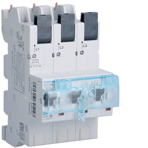 Hager Sls-Schalter 3p Cs 50a Hts350c F.Sammelschiene Quickconnect