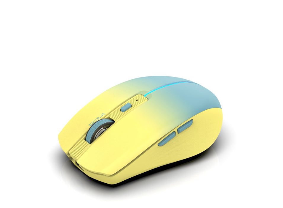 EAN 8681949014093 - Inca IWM-511RS ratón Oficina mano derecha RF Wireless + Bluetooth + USB Type-C Óptico 1600 DPI imagen 2