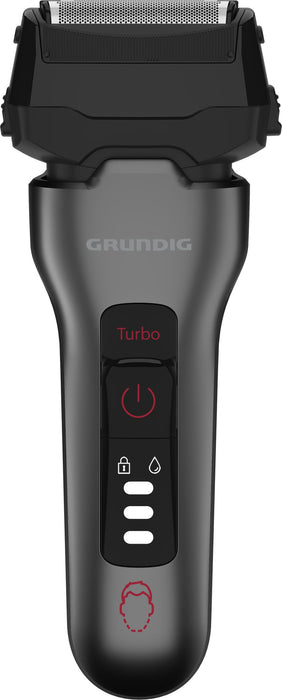EAN 4013833067498 - Grundig MS 8330 Máquina de afeitar de láminas Recortadora Cromo, Rojo imagen 1