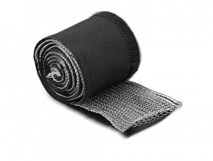 Delock Funda Trenzada De Protección Emi Con Cierre Resistente Al Calor 1 M X 16 Mm Negro