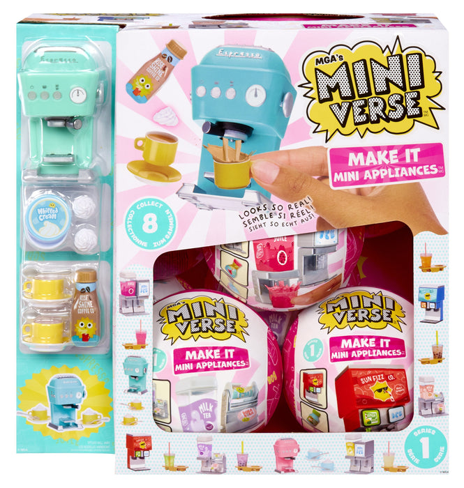 Mga Entertainment Mga'S Miniverse Make It Mini Electrodomésticos Mini Coleccionables, Accesorios Para Muñecas Artículos Surtidos 505600-Euc