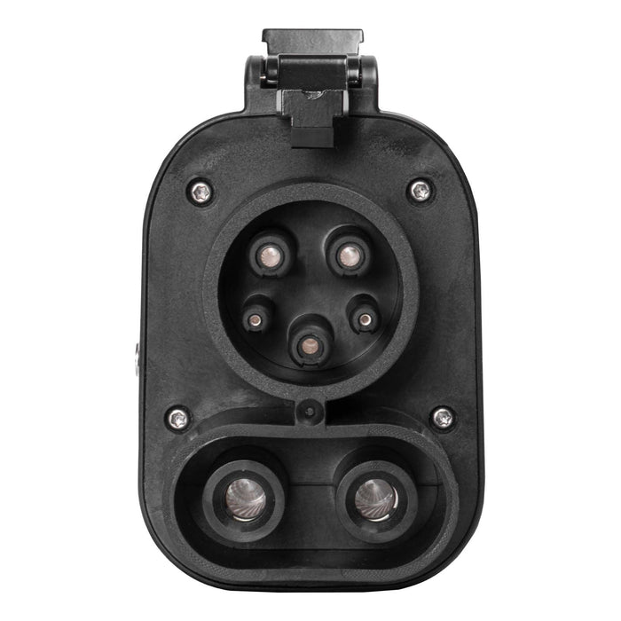Akyga Ak-Sc-E19 Ladekabel-Adapter Ccs Combo 1 Ccs Combo 2 Negro