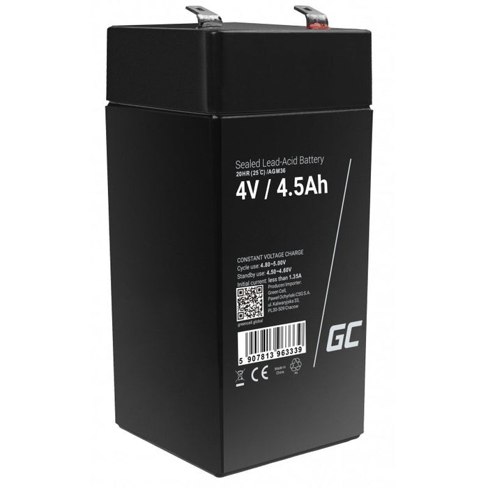 EAN 5907813963339 - Green Cell AGM36 batería para sistema ups VRLA AGM 4 V 4,5 Ah imagen 12
