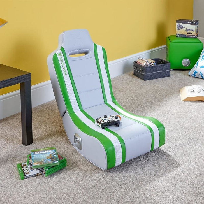 EAN 94338512199 - X Rocker Shadow 2.0 Silla gaming Asiento acolchado Verde, Blanco imagen 1