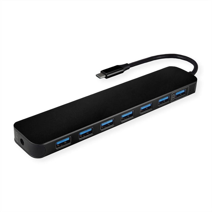 Value Usb 3.2 Gen 1 Hub, 7fach, Typ C Anschlusscable