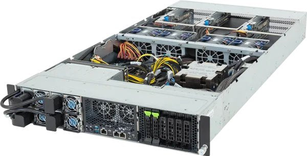 EAN 4719331870973 - GIGABYTE XV23-ZU0-AAJ1 LGA 6096 Bastidor (2U) Negro, Acero imagen 1