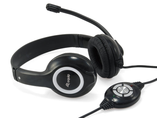 EAN 4015867208519 - Equip 245301 Auriculares Alámbrico Diadema Llamadas/Música USB tipo A Negro imagen 1