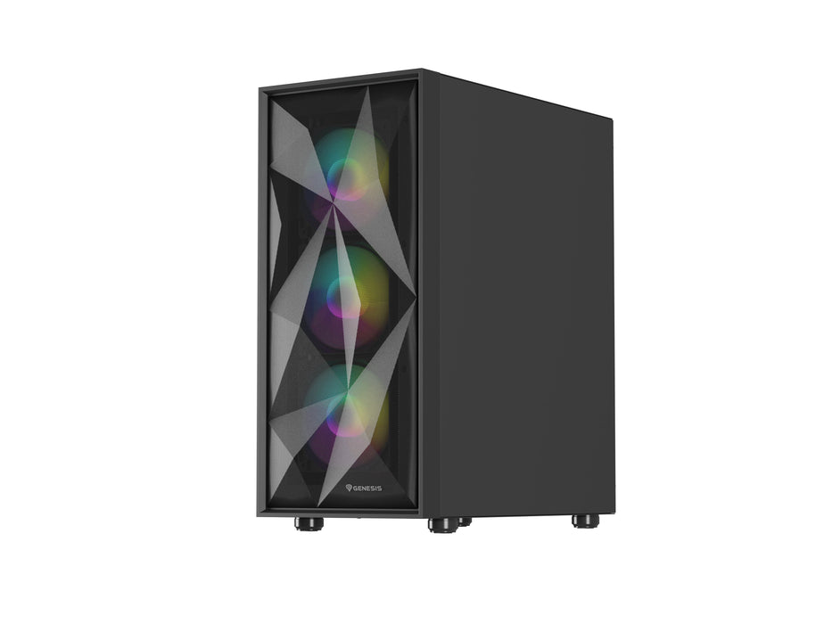EAN 5901969444537 - GENESIS Diaxid 605 ARGB Midi Tower Negro imagen 7
