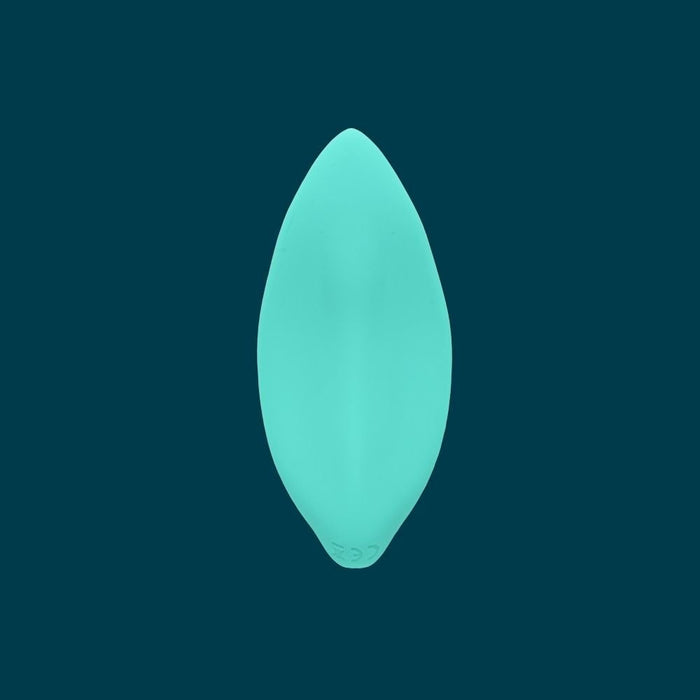 Romp - Wave Vibrador Estimulador De Clítoris Forma Ergonómica Verde Agua