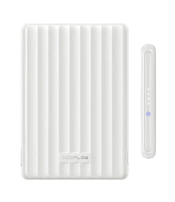 Ecoflow Rapid Mag 5k Powerbank 5000 Mah Qi2 15 W Cablelos X-Cooling Slim White