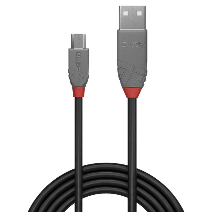 EAN 4002888367301 - Lindy 36730 cable USB USB 2.0 0,2 m USB A Micro-USB B Negro, Gris imagen 2