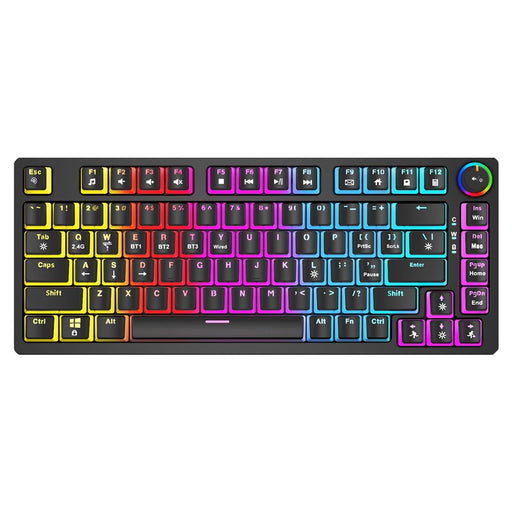 EAN 5901986048572 - Savio Phenix SAVGK- YELLOW PUDDING teclado Juego USB + RF Wireless + Bluetooth QWERTY Inglés de EE. UU. N imagen 1