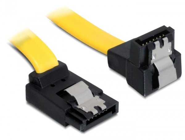 Delock Cable Sata 6 Gb/S Oben/Unten Metall 30 Cm
