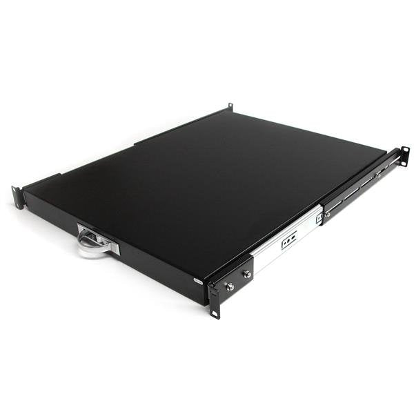 Startech.Com Estante Bandeja Deslizante Telescópica Para Armario Rack Servidores 0.55m De Profundidad Estante De Teclado Para Bastidor Negro Para P/N: Rk1536bkf Rk1836bkf Rk2537bkm Rk3236bkf Rk4236bkb Rk4242bk24 Rk4242bk30