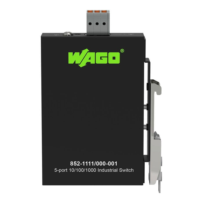 Wago 852-1111 000-001 Industrial-Eco-Switch, 5 Ports 1000