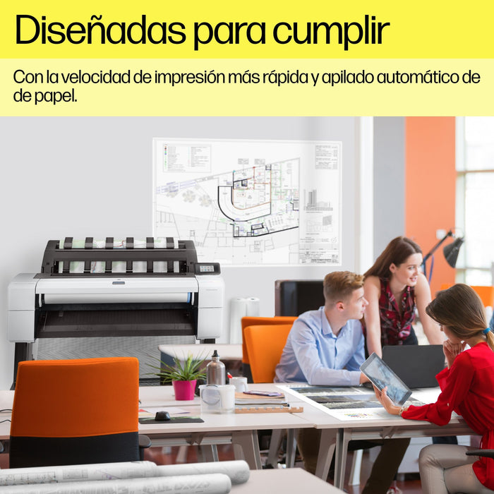 EAN 0193808345951 - HP Designjet T1600dr 36-in PostScript Printer impresora de gran formato Inyección de tinta térmica Color  imagen 12