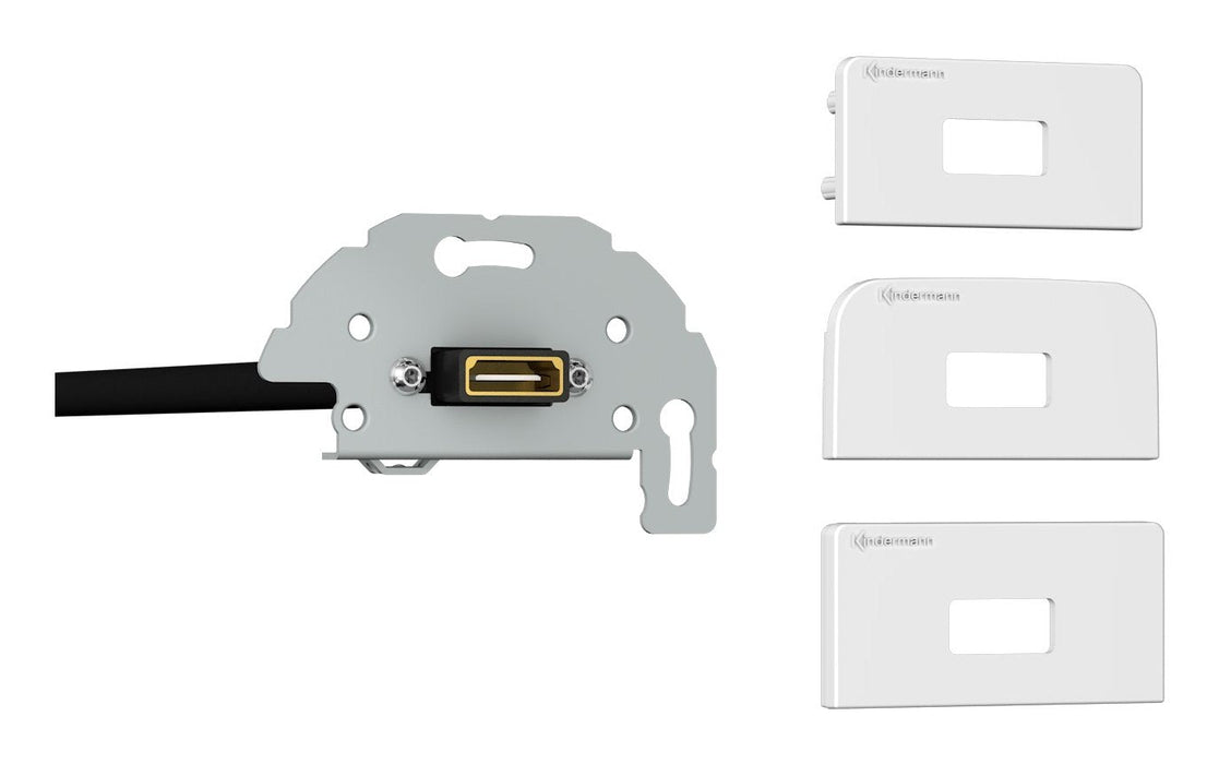 Kindermann 7456000542 Konnect Design Click Hdmi Halbbl.Cablepeitsche