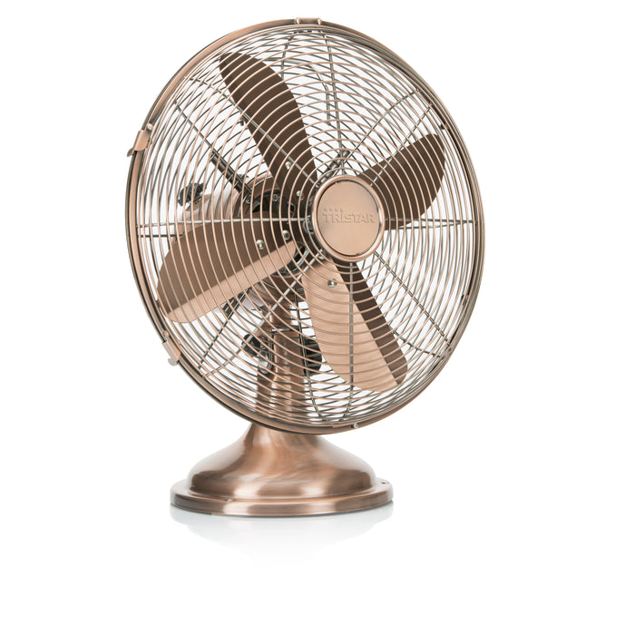 Ventilador  Tristar Ve-5970 De Mesa Retro, Cobre