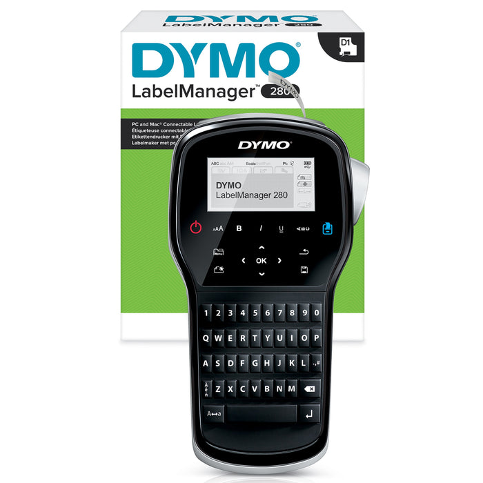 EAN 3501170968970 - DYMO LabelManager 280™ QWZ impresora de etiquetas Transferencia térmica 180 x 180 DPI 15 mm/s D1 imagen 1