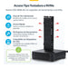 EAN 0065030912563 - StarTech.com 1USB3-NVME-DOCK base de conexión para disco duro USB 3.2 Gen 2 (3.1 Gen 2) Type-C Negro imagen 7