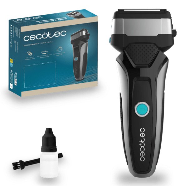 EAN 8435667194250 - Cecotec PrecisionCare X-Trimm Triple Máquina de afeitar de láminas Negro imagen 1