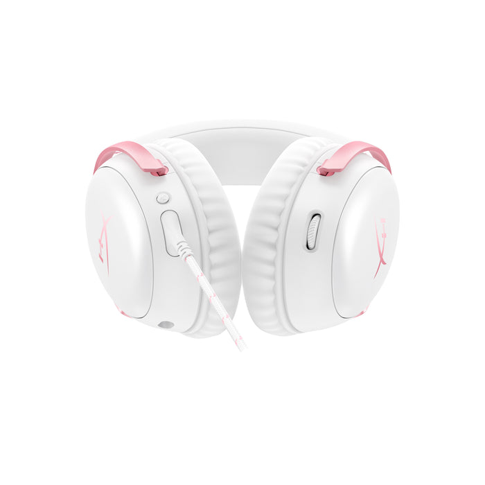 EAN 0198122306930 - HyperX Cloud III White/Pink Gaming Headset Alámbrico Diadema Juego Rosa, Blanco imagen 9