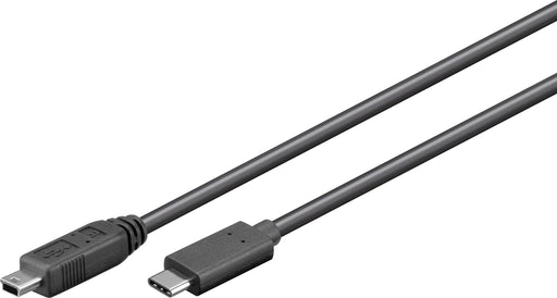 EAN 4040849679896 - Goobay 67989 cable USB USB 2.0 0,5 m Mini-USB B USB C Negro imagen 1