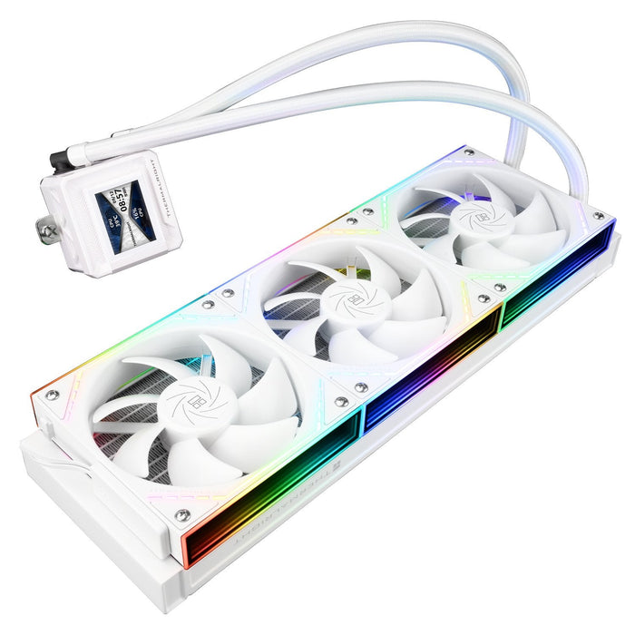 K Kit Watercooling Aio Thermalright Frozen Warframe Se V2 Rgb - 360mm (Blanc)