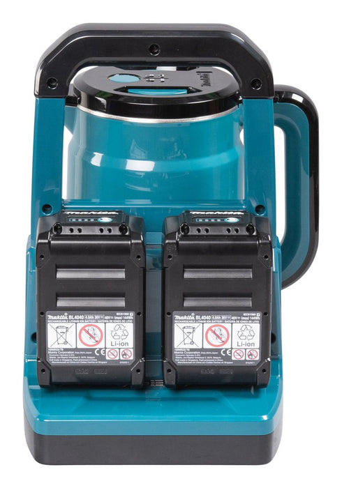 EAN 88381755818 - Makita KT001GZ tetera eléctrica 0,8 L Negro, Azul imagen 4