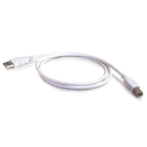 EAN 0757120815624 - C2G 3m USB 2.0 A/B Cable cable USB USB A USB B Blanco imagen 2