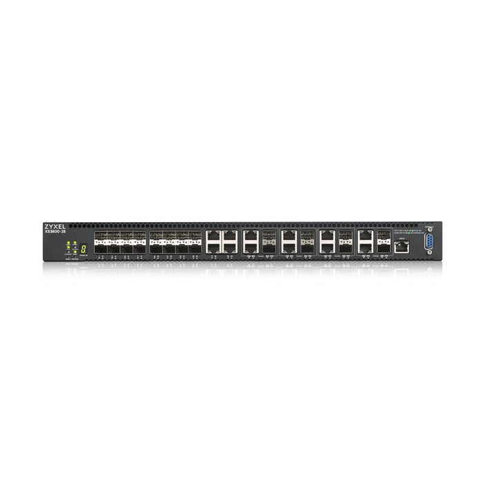 EAN 4718937600960 - Zyxel XS3800-28 Gestionado L2+ 10G Ethernet (100/1000/10000) Negro imagen 2